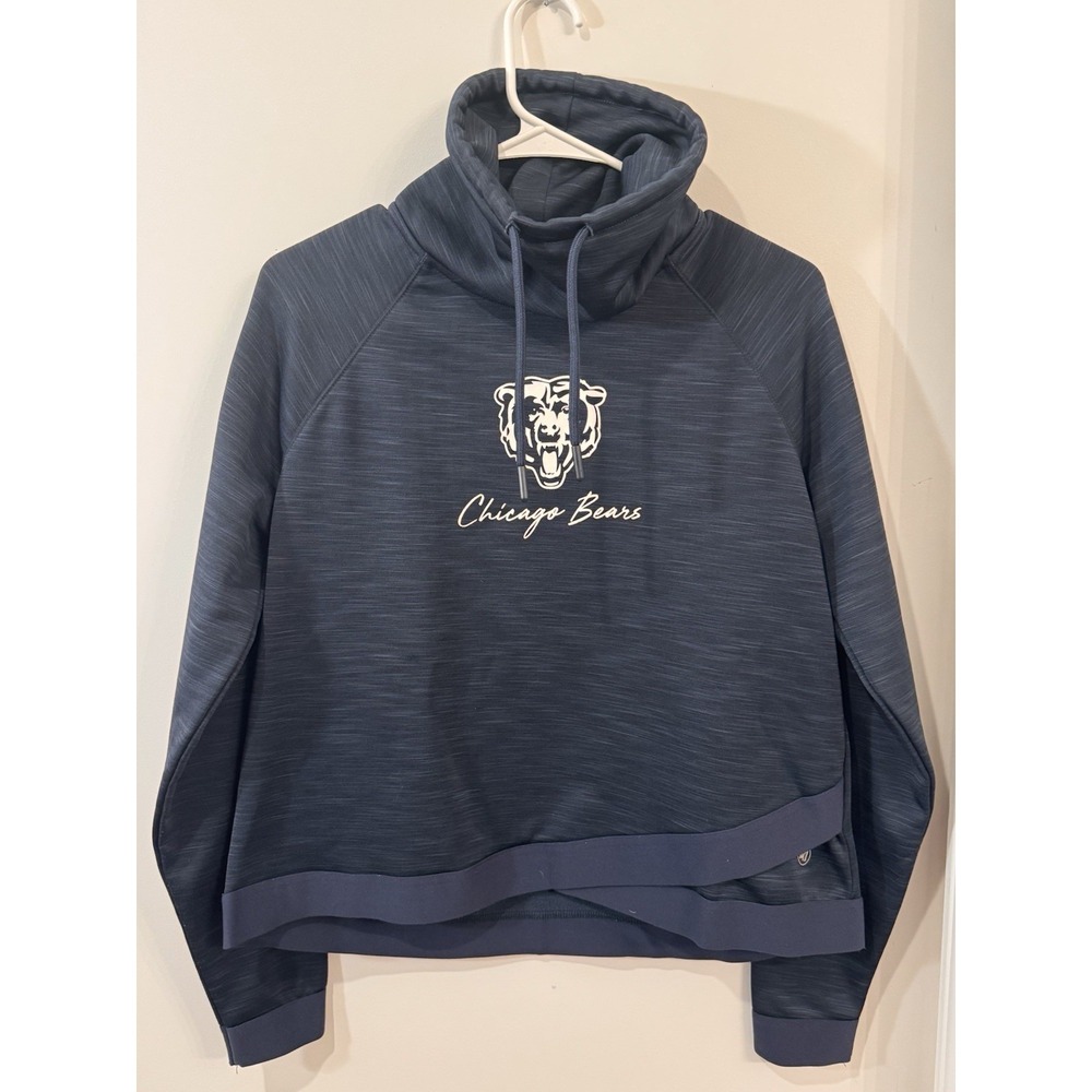 Chicago Bears Women's '47 Brand Sweatshirt,‎ Size Medium Cowl Neck